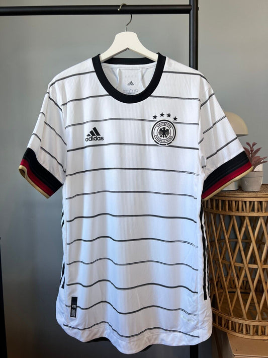 Germany Jersey 2020 Home Player Issue Football Shirt Adidas EH6104 Mens Sz Large