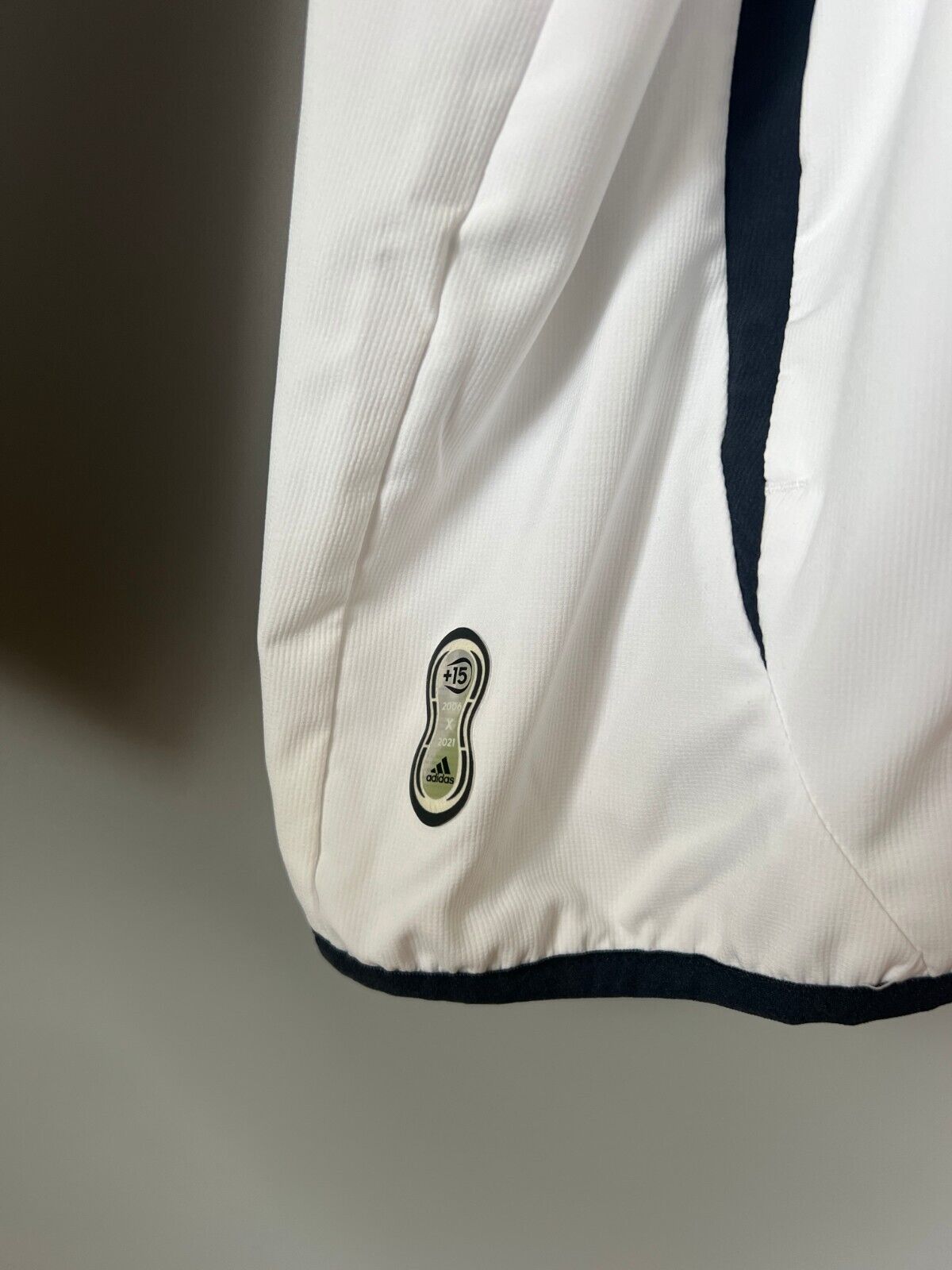 Real Madrid Teamgeist Jacket 2006x2021 White Soccer Adidas HA2537 Mens Size 2XL