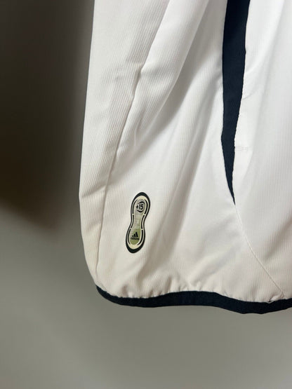 Real Madrid Teamgeist Jacket 2006x2021 White Soccer Adidas HA2537 Mens Size 2XL