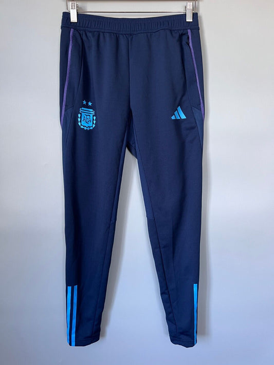 Argentina Tiro 23 Training Pants Blue Football Soccer Adidas HF3914 Mens Size S