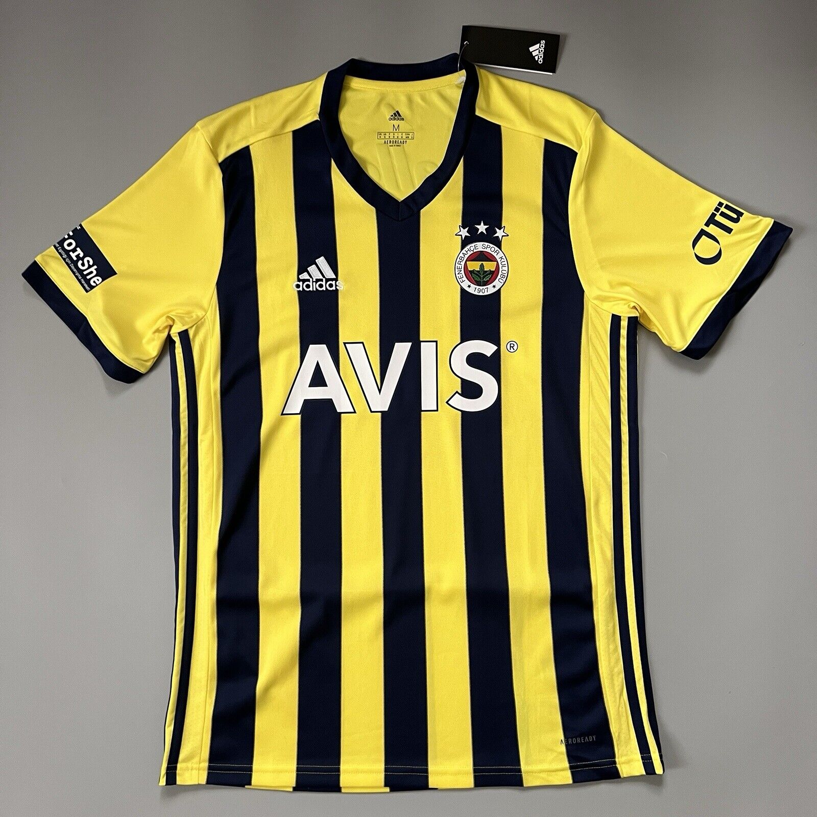 Fenerbahce Jersey 20/21 Home Soccer Football Shirt Adidas GD3757 Mens Size M