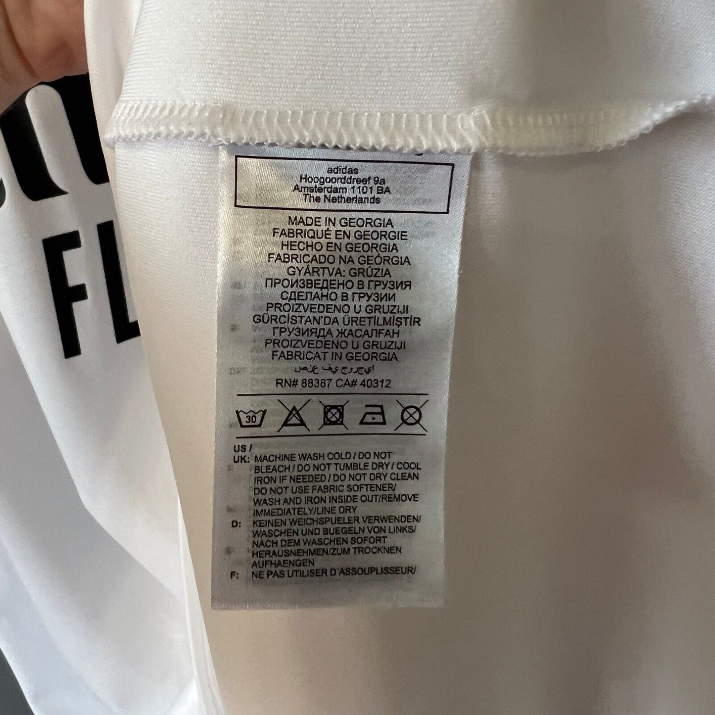 Real Madrid Jersey 2022-2023 Home Mens Football Shirt 2XL HF0291 Adidas