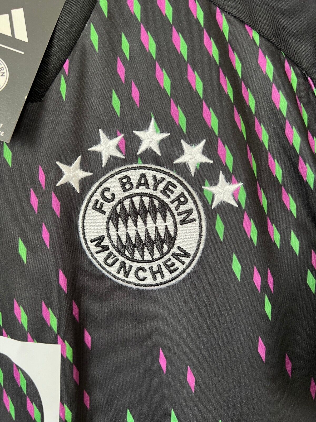 Bayern Munich Jersey 23/24 Away Soccer Football Shirt HR3719 Adidas Mens Size XS