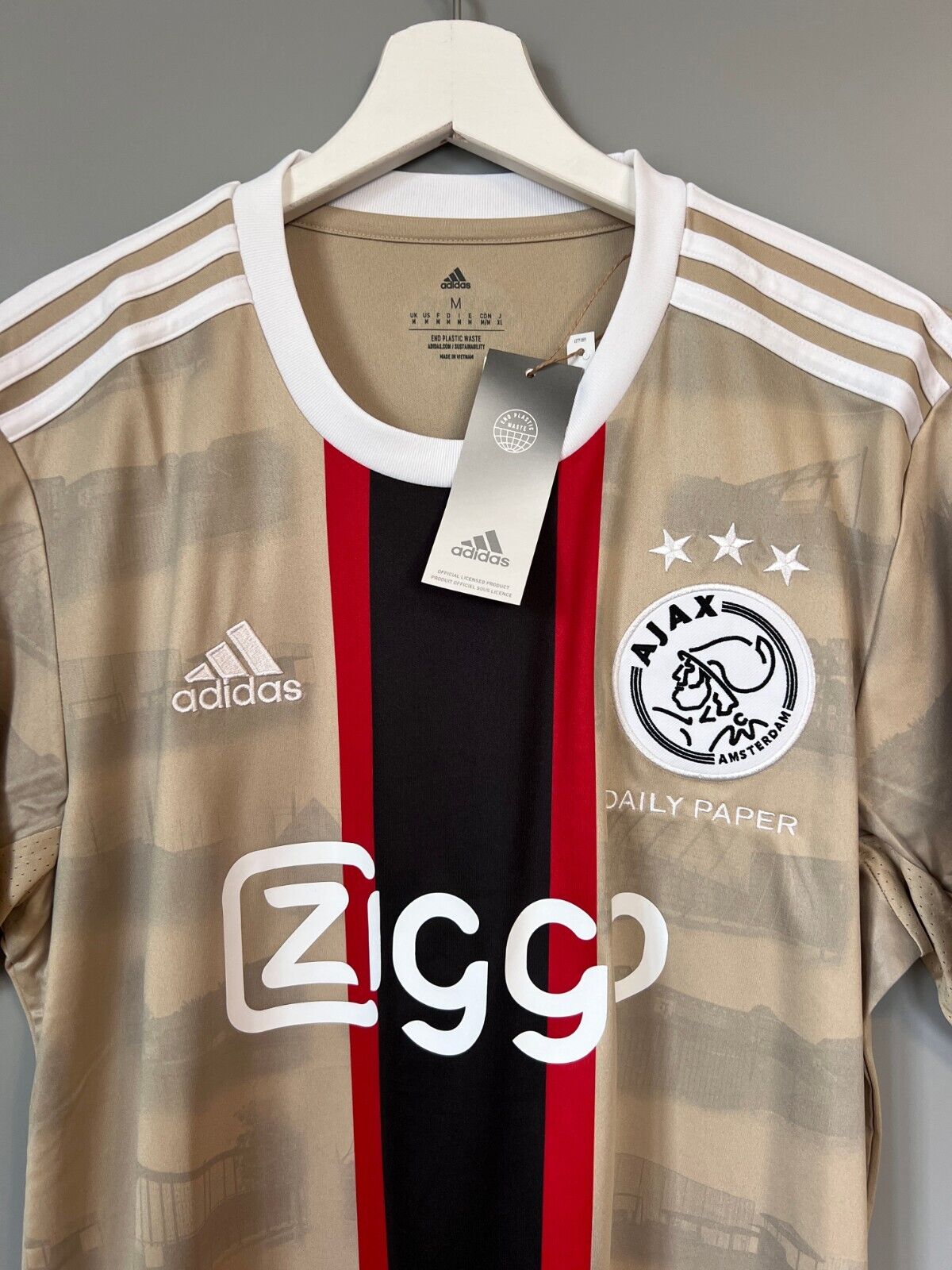Ajax Amsterdam Jersey 22/23 Third Soccer Shirt Adidas HG1393 Mens Size M