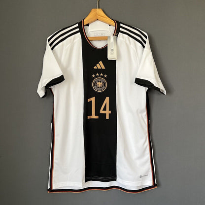 Musiala Germany Jersey 2022 2023 Home Size L Mens Football Shirt HJ9606 Adidas