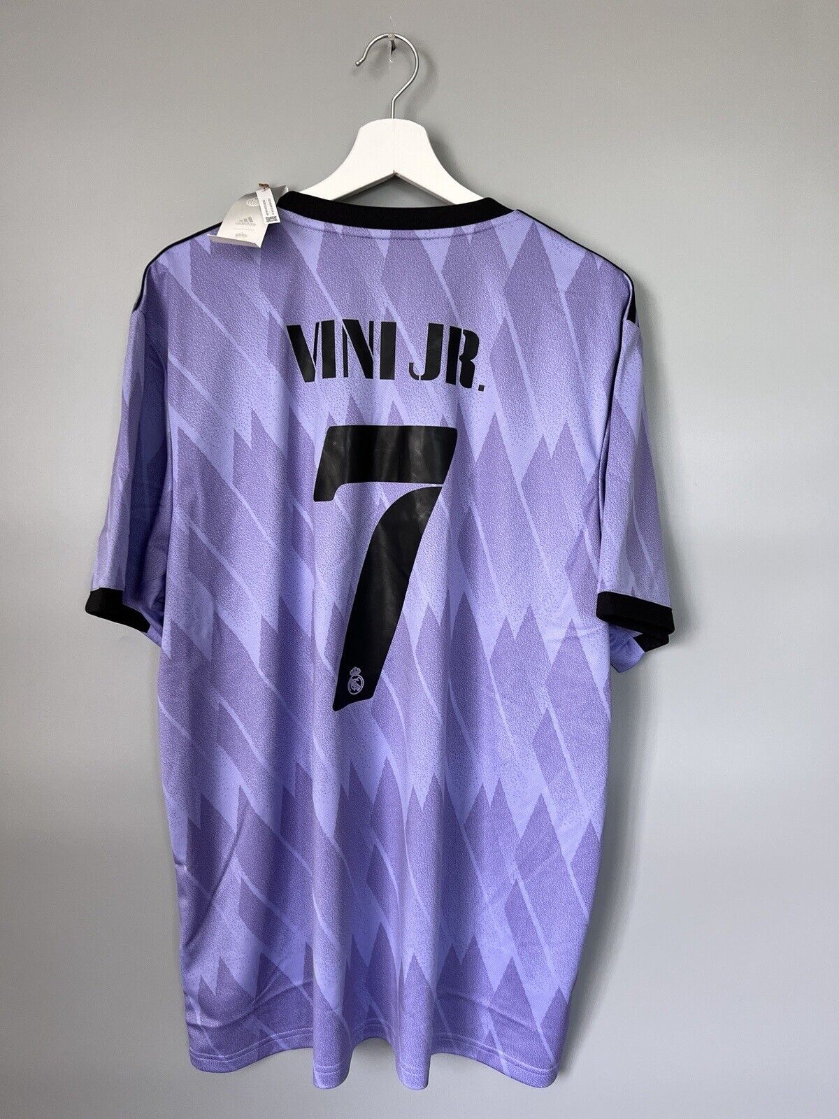 Vini JR Real Madrid Jersey 22/23 Away Mens Soccer Shirt H18489 Adidas Size XL