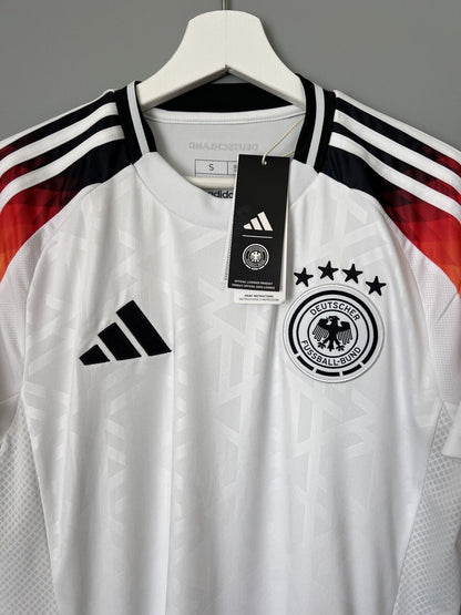 Germany Jersey 2024 Home Soccer Football Shirt Adidas IP8139 Mens Size S