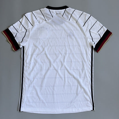 Germany Jersey Home 2019-2021 EH6105 Adidas Mens Football Shirt Size L