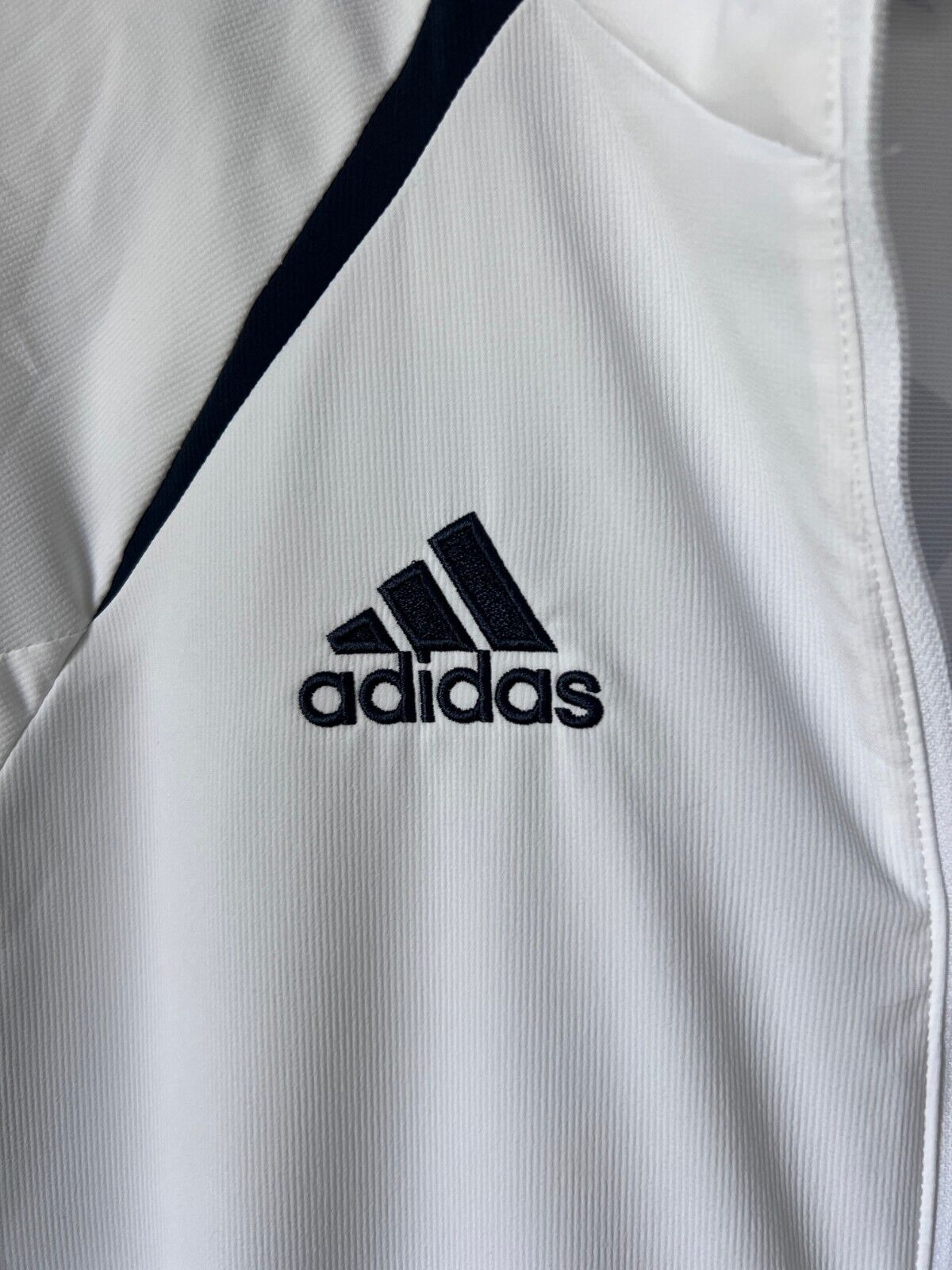 Real Madrid Jacket Teamgeist 2006x2021 White Soccer Adidas HA2537 Mens Size M