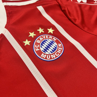 Bayern Munich Jersey 2017/18 Home Match Worn Mens Size 7 Football Shirt Adidas