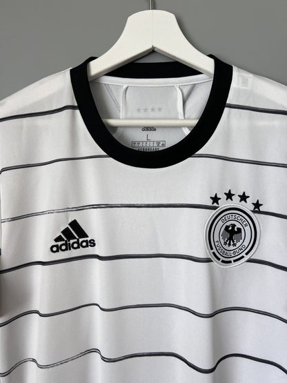 Germany Jersey Home Soccer Football Shirt Adidas DFB EH6105 Mens Size L