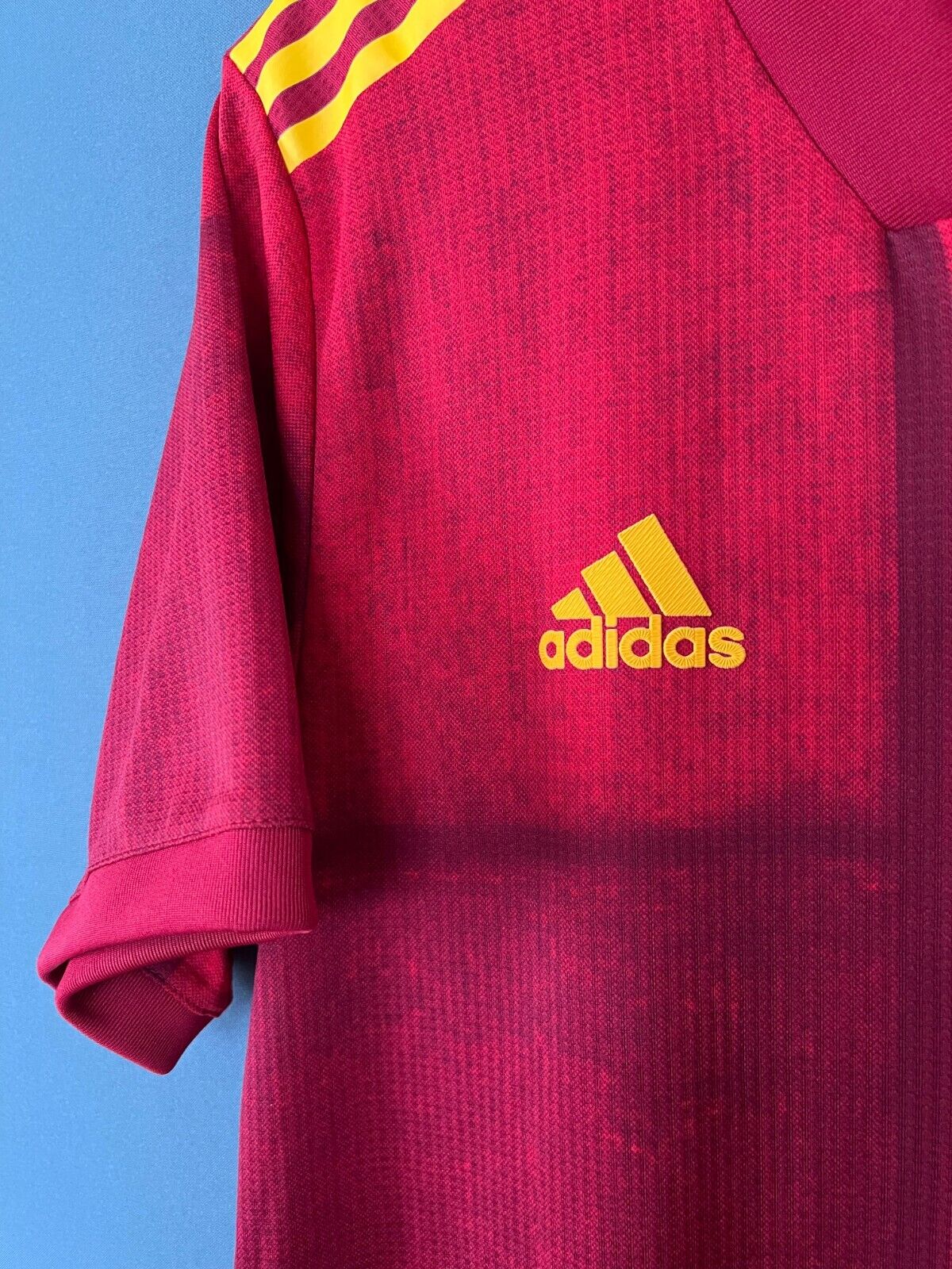 SPAIN JERSEY 20-22 HOME PLAYER ISSUE MENS FOOTBALL SOCCER MAILLOT SIZE L ADIDAS