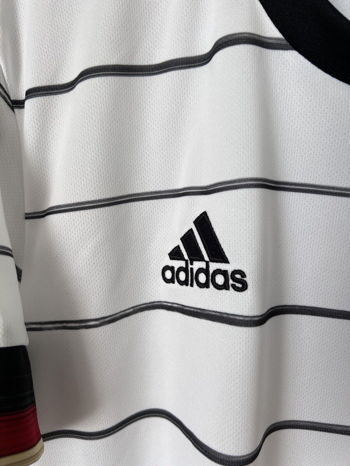 Germany Jersey Home Soccer Football Shirt Adidas DFB EH6105 Mens Size L