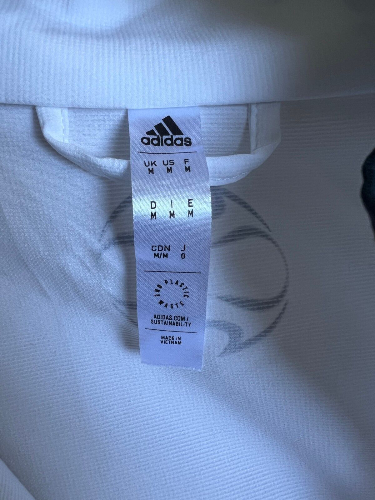 Real Madrid Jacket Teamgeist 2006x2021 White Soccer Adidas HA2537 Mens Size M