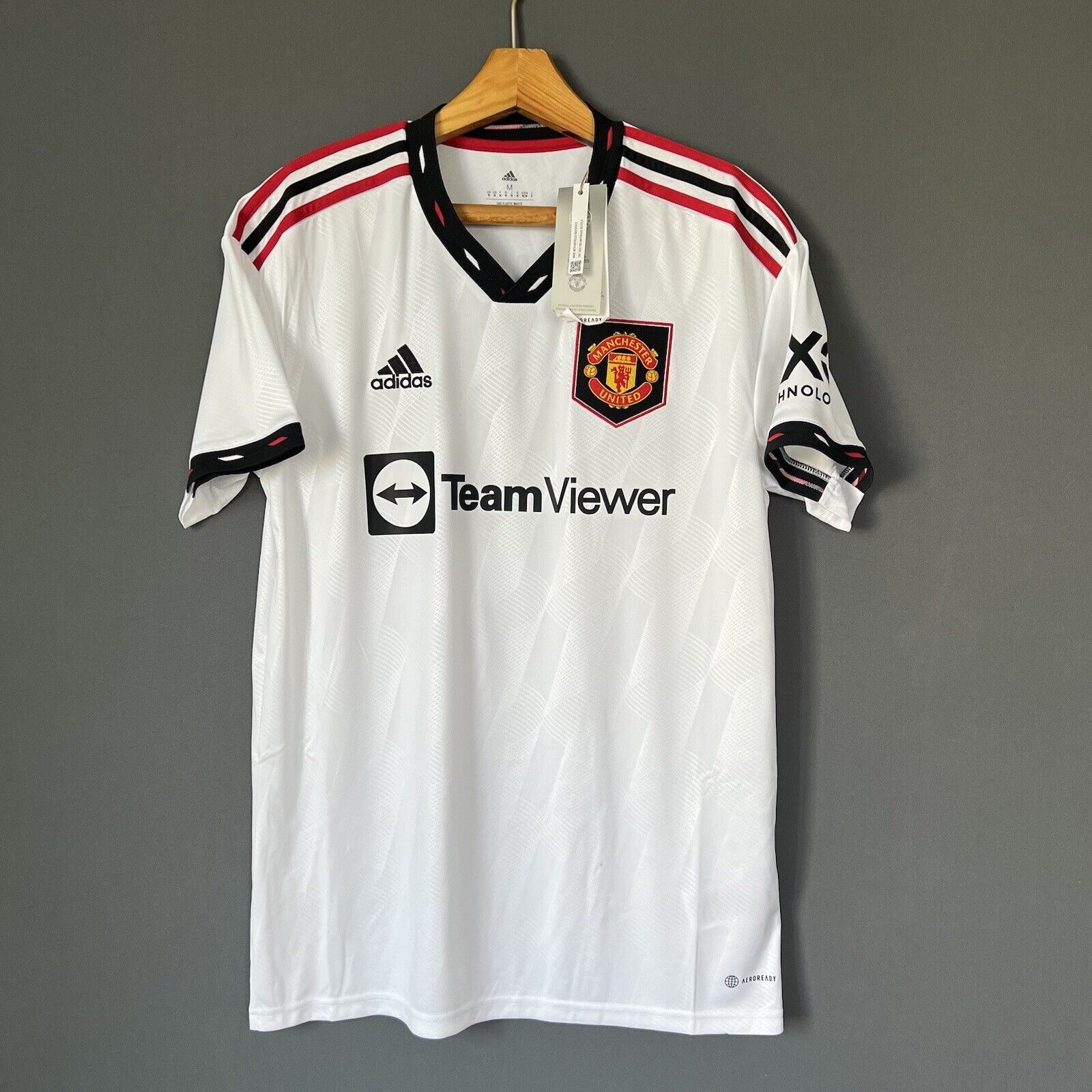 Sancho Manchester United Jersey 22/23 Away Adidas H13880 Football Shirt Medium