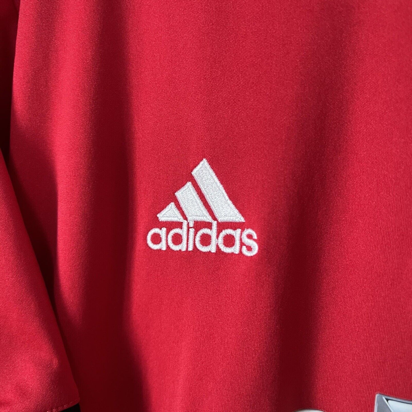 Pogba Manchester United Jersey 2017/2018 Size XL Mens BS1214 Adidas Soccer Shirt