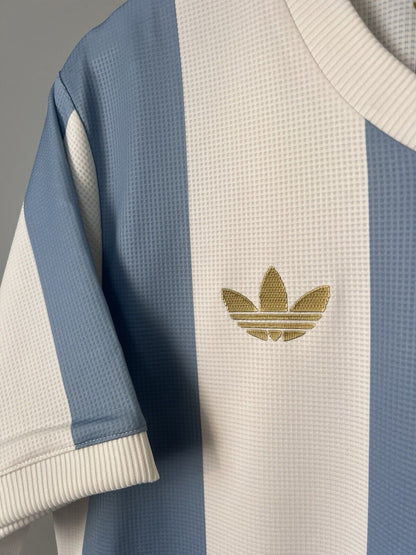 Argentina Jersey Anniversary 2024 Soccer Shirt JF2641 Adidas Mens Size M
