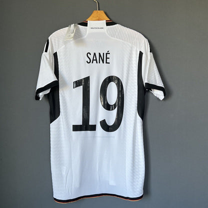 Sane Germany Jersey 2022 Home Authentic Medium Mens Football Shirt Adidas