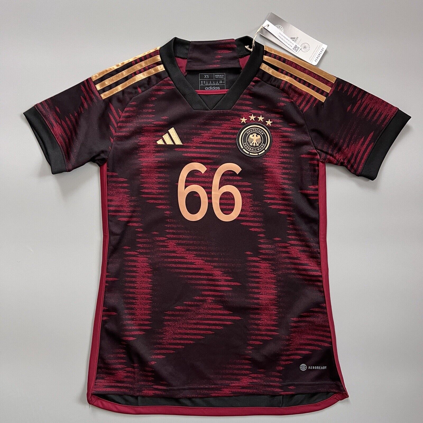 Germany Jersey Team 2022 Away Womens Size XS Soccer Football Shirt Adidas