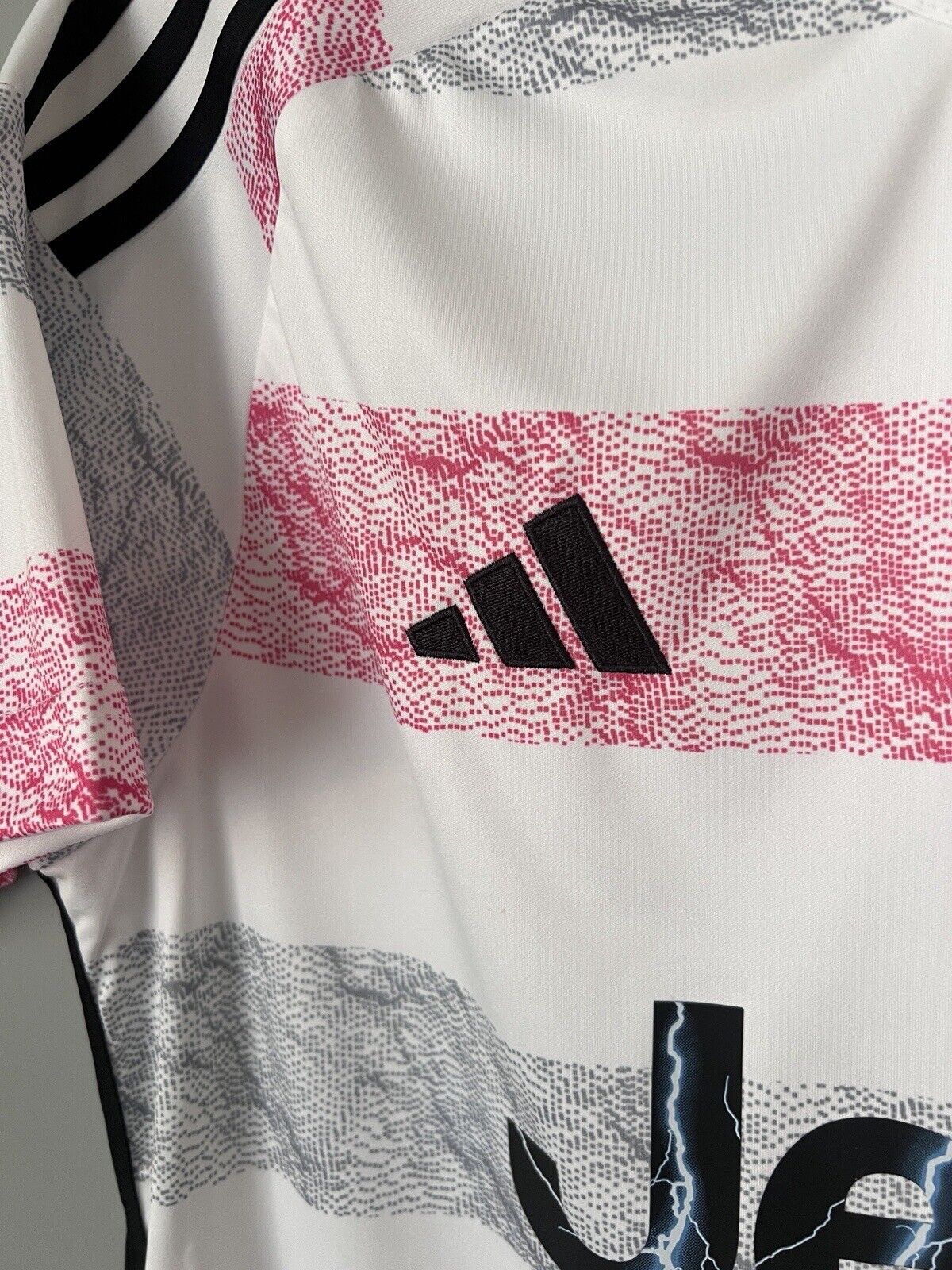 Juventus Jersey 2023 2024 Away Mens Soccer Shirt Maillot Adidas HR8255 Size S