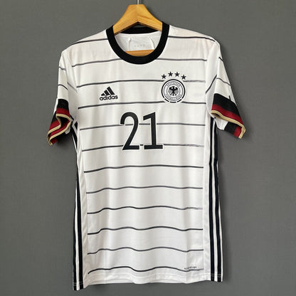GUNDOGAN GERMANY JERSEY 2021 HOME SMALL MENS FOOTBALL SOCCER SHIRT ADIDAS EH6105