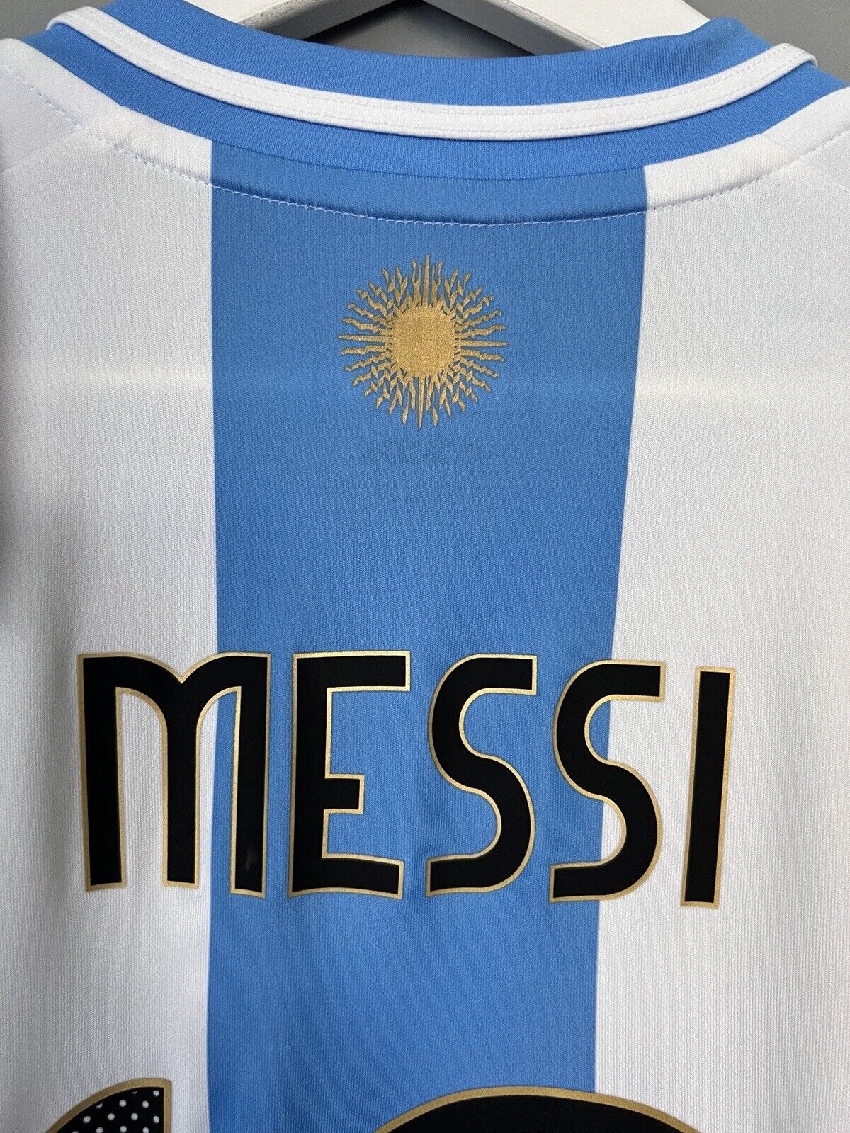 Messi Argentina Jersey 2024 Home Soccer Shirt IP8409 Adidas Mens Size M