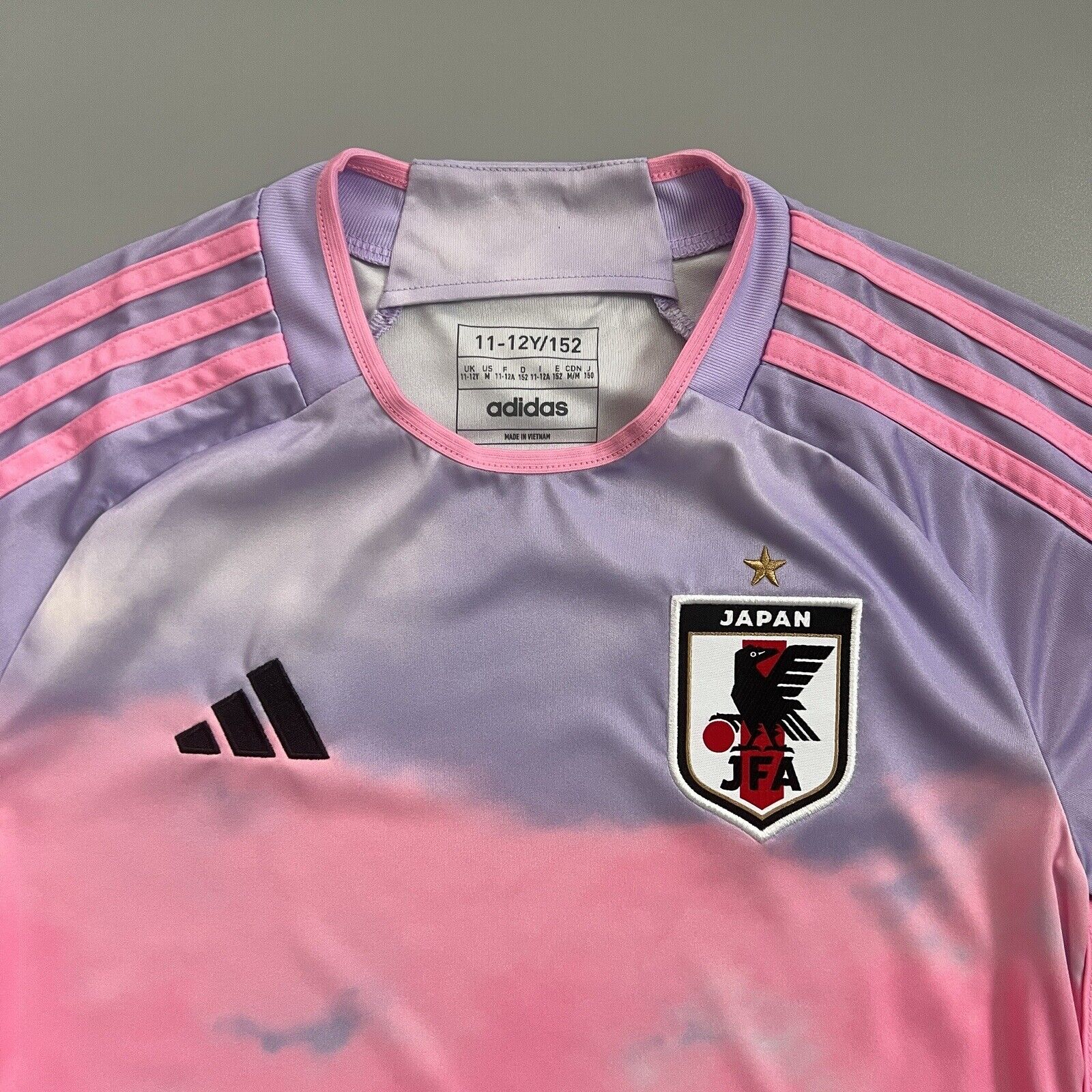 Japan Jersey Team 2023 Away World Cup Kids Children Size M Soccer Shirt Adidas