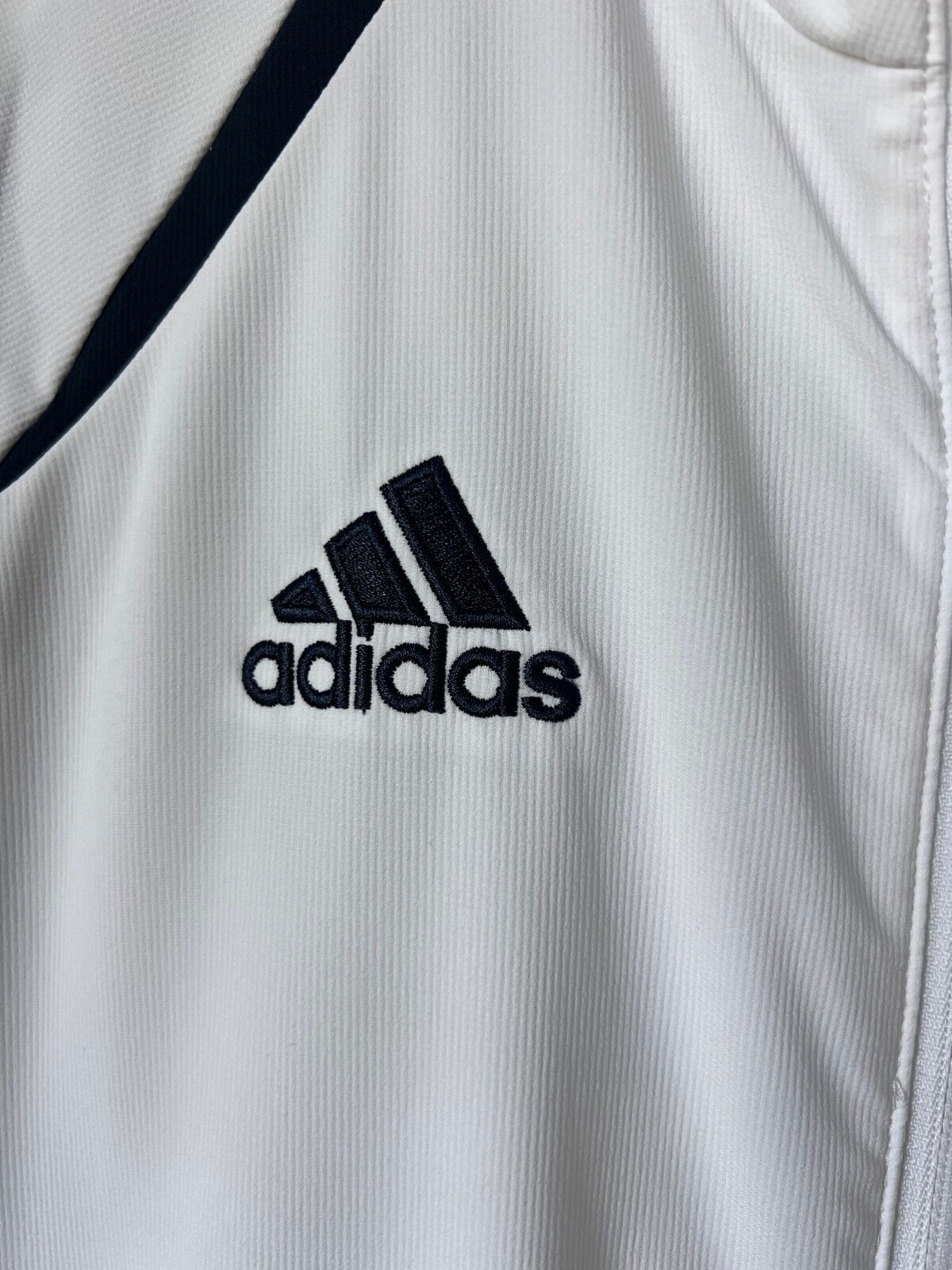 Real Madrid Jacket Teamgeist 2006x2021 White Soccer Adidas HA2537 Mens Size M