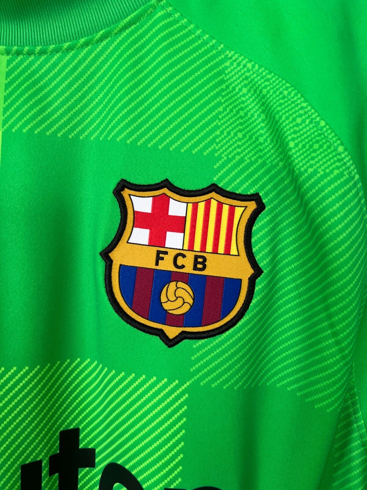 FC Barcelona Jersey 21/22 Goalkeeper Soccer Shirt CV7870-330 Nike Mens Size M