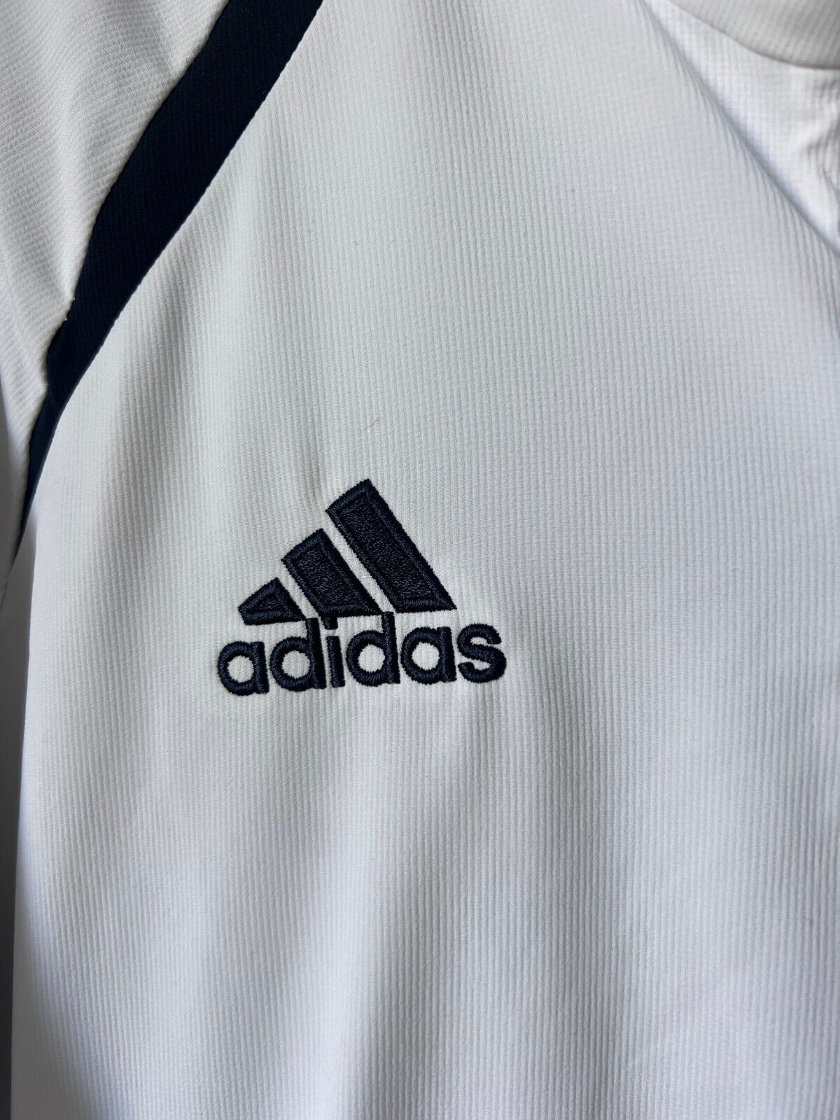 Real Madrid Jacket Teamgeist 2006x2021 White Soccer Adidas HA2537 Mens Size XXL
