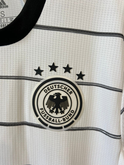 Germany Jersey 2020 Home Authentic Soccer Shirt Adidas EH6104 Mens Size S