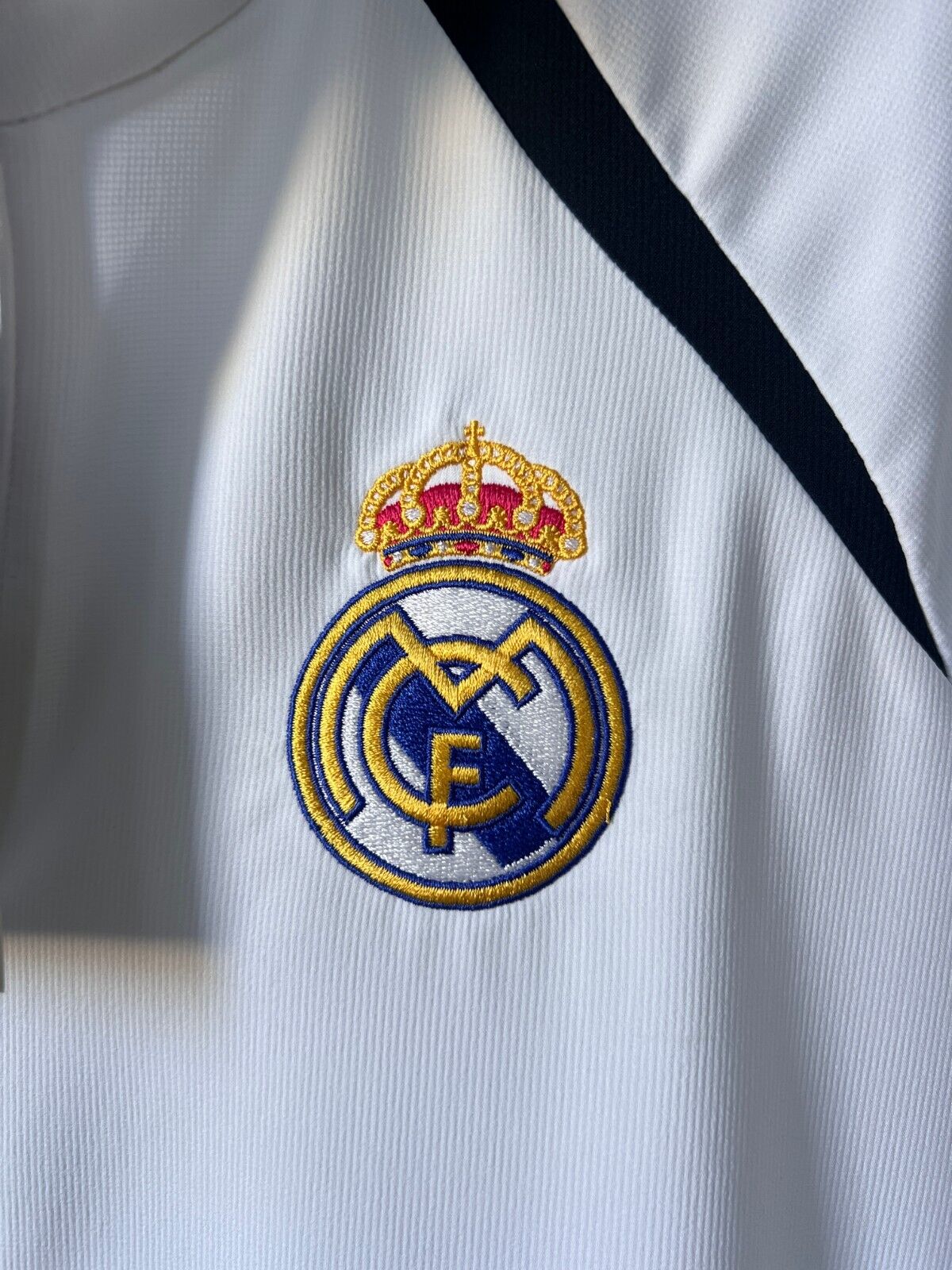 Real Madrid Teamgeist Jacket 2006 x 2021 White Soccer Adidas HA2537 Mens Size M