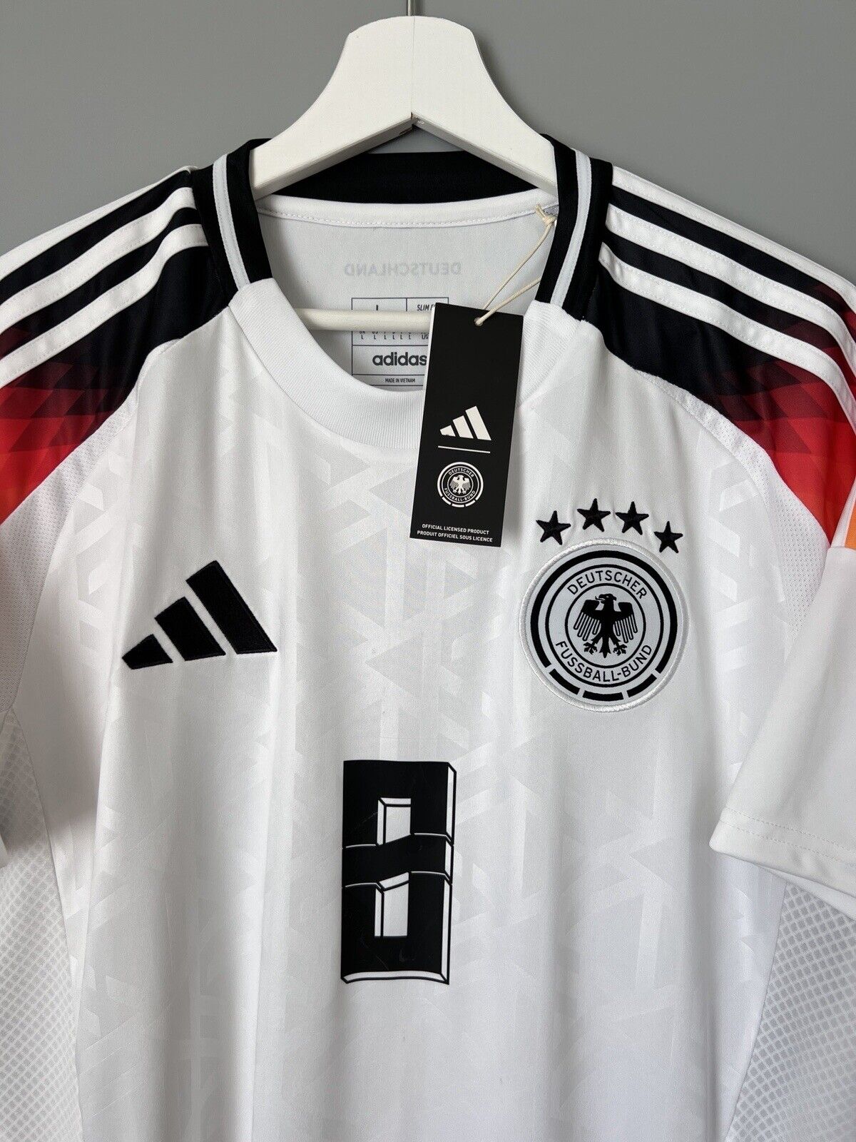 Germany Jersey Euro 2024 Home Soccer Football Shirt Adidas IP8139 Mens Size L