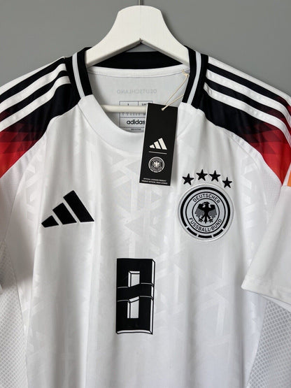 Germany Jersey Euro 2024 Home Soccer Football Shirt Adidas IP8139 Mens Size L