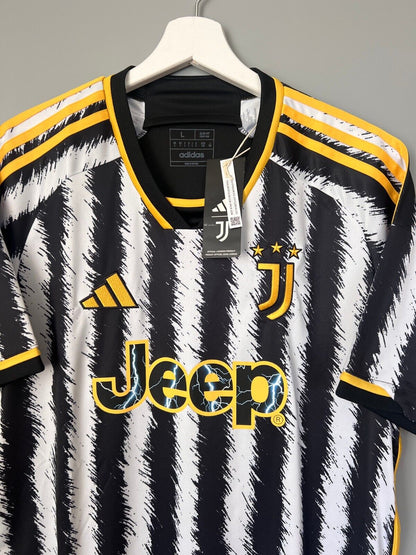 Juventus Jersey 23/24 Home Football Soccer Shirt Adidas HR8256 Mens Size L