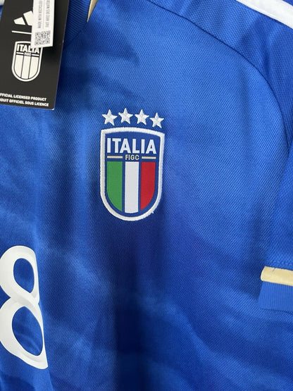 Italy Jersey Team 2023 Home Womens Soccer Football Shirt Adidas HT1613 Size 2XL