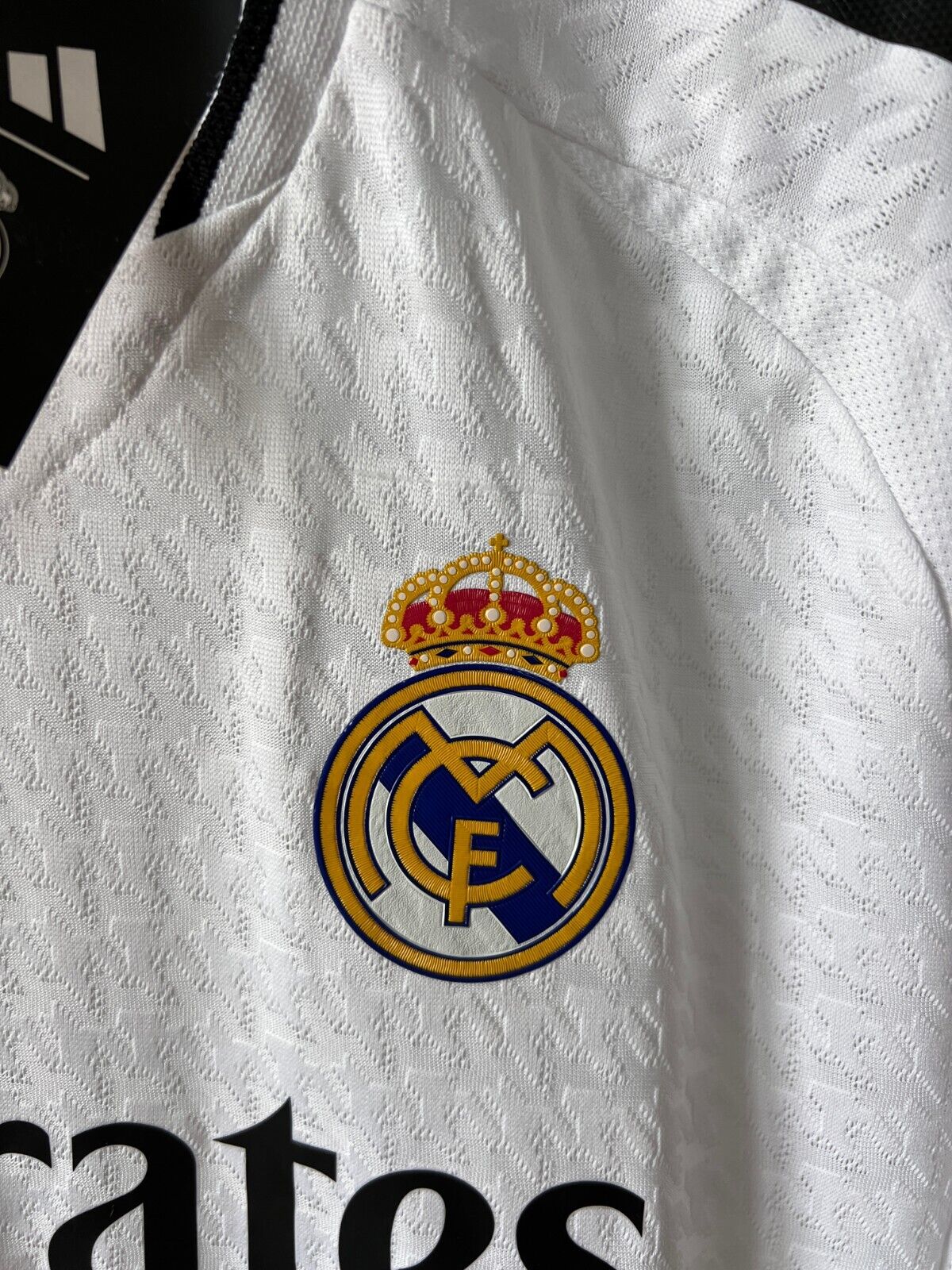 Real Madrid Jersey 24/25 Home Authentic Soccer Shirt IX8095 Adidas Mens Size M