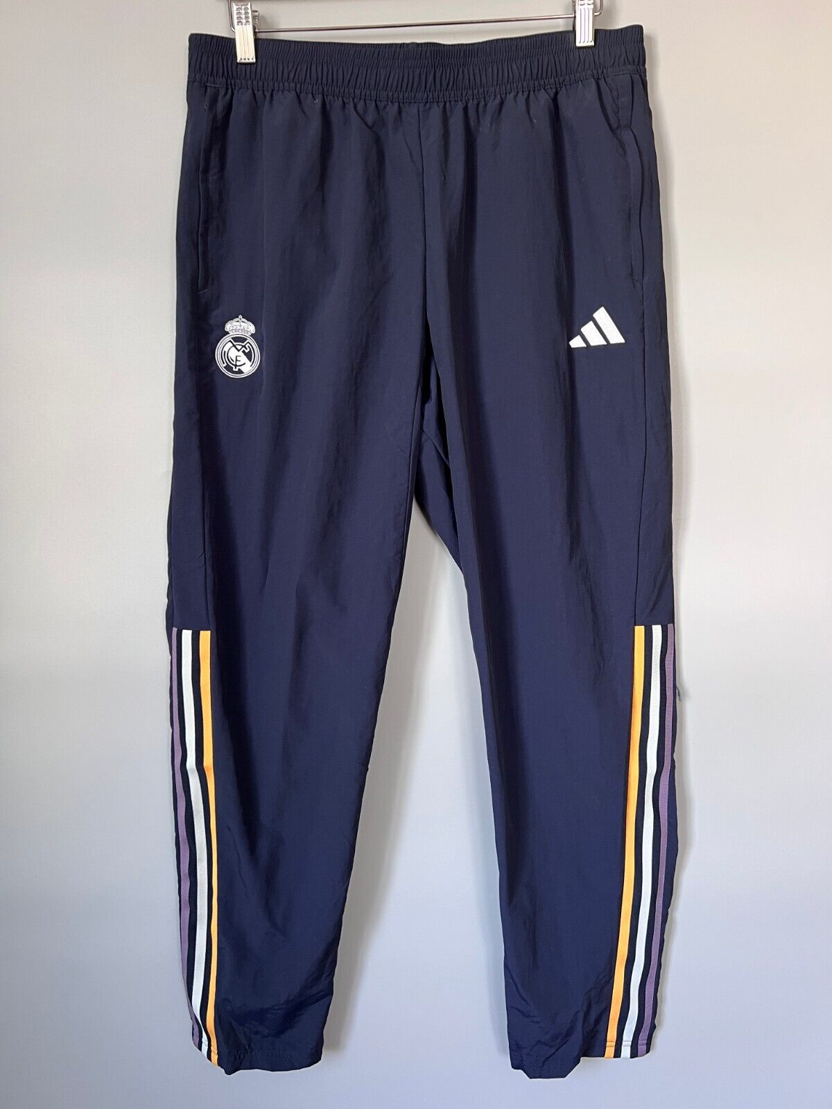 Real Madrid Tiro 23 Presentation Pants Football Soccer Adidas IB0865 Mens Size L