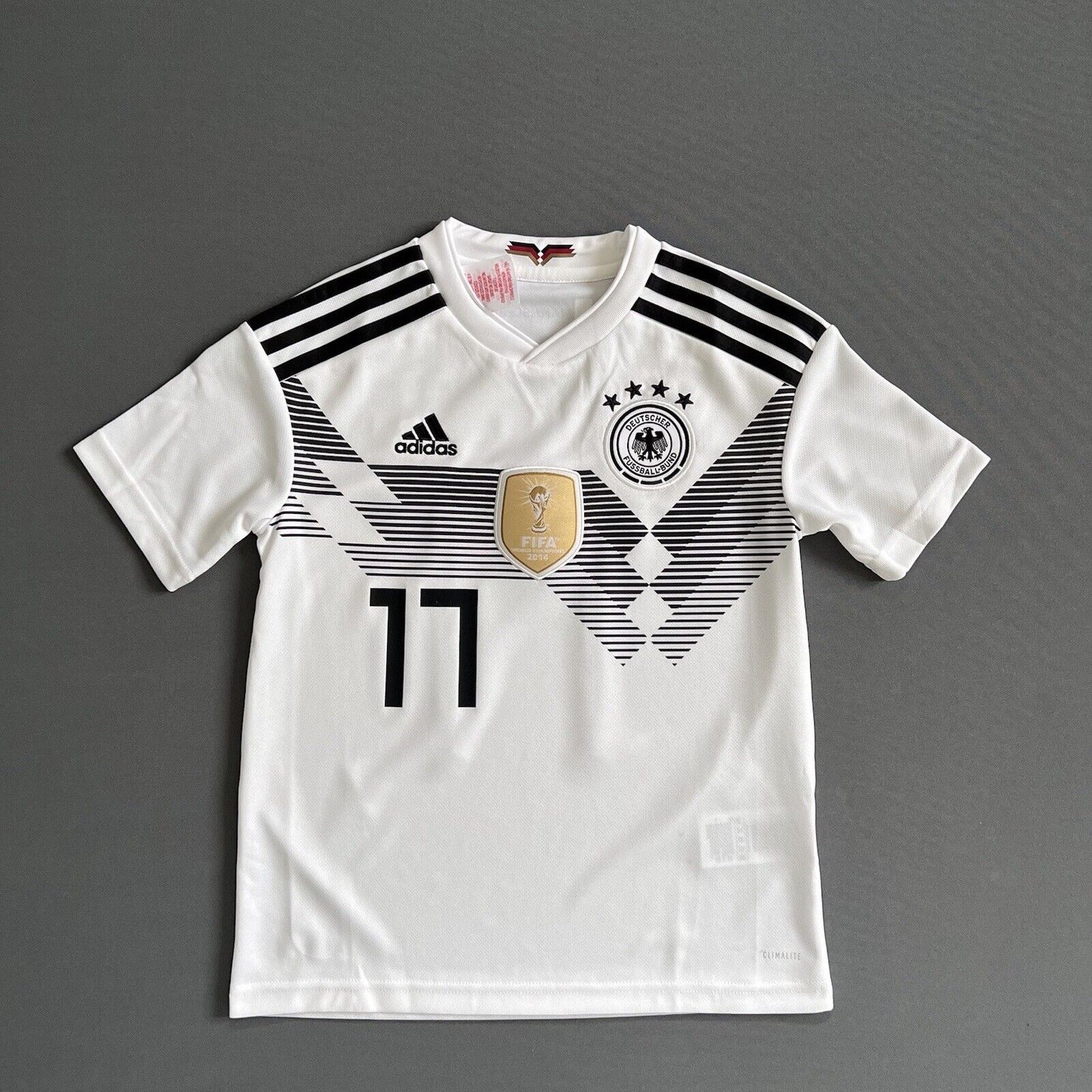 Boateng Germany Jersey 2018 2019 Home Football Shirt Trikot Adidas Boys Size S