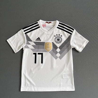 Boateng Germany Jersey 2018 2019 Home Football Shirt Trikot Adidas Boys Size S