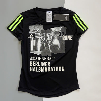 Adidas Running Shirt Berlin Marathon 2020 Size XS Womens GK9260 New