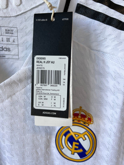Real Madrid Jersey 24/25 Home Player Issue Soccer Shirt IX8095 Adidas Mens Sz M