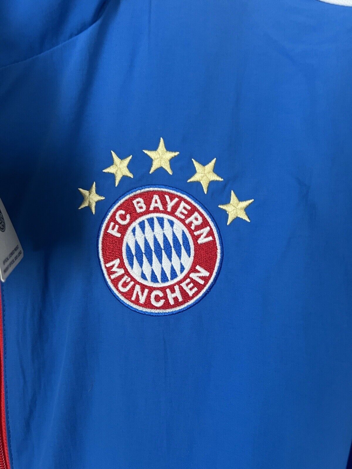 Bayern Munich Anthem Jacket 2022/23 Adidas HT8834 Football Soccer Mens Size M