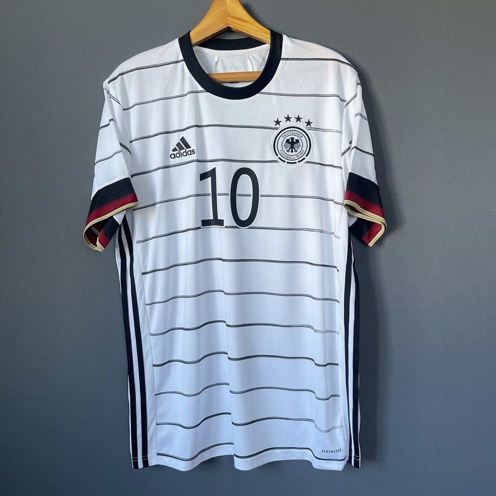 GNABRY GERMANY JERSEY 2021 HOME LARGE MENS FOOTBALL SOCCER TRIKOT ADIDAS EH6105