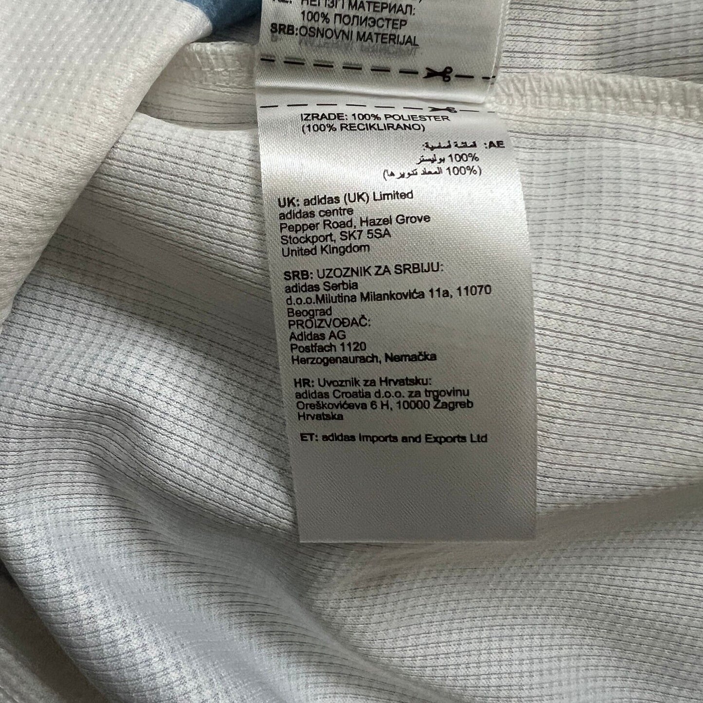 Argentina Jersey Anniversary 2024 Soccer Shirt JF2641 Adidas Mens Size L