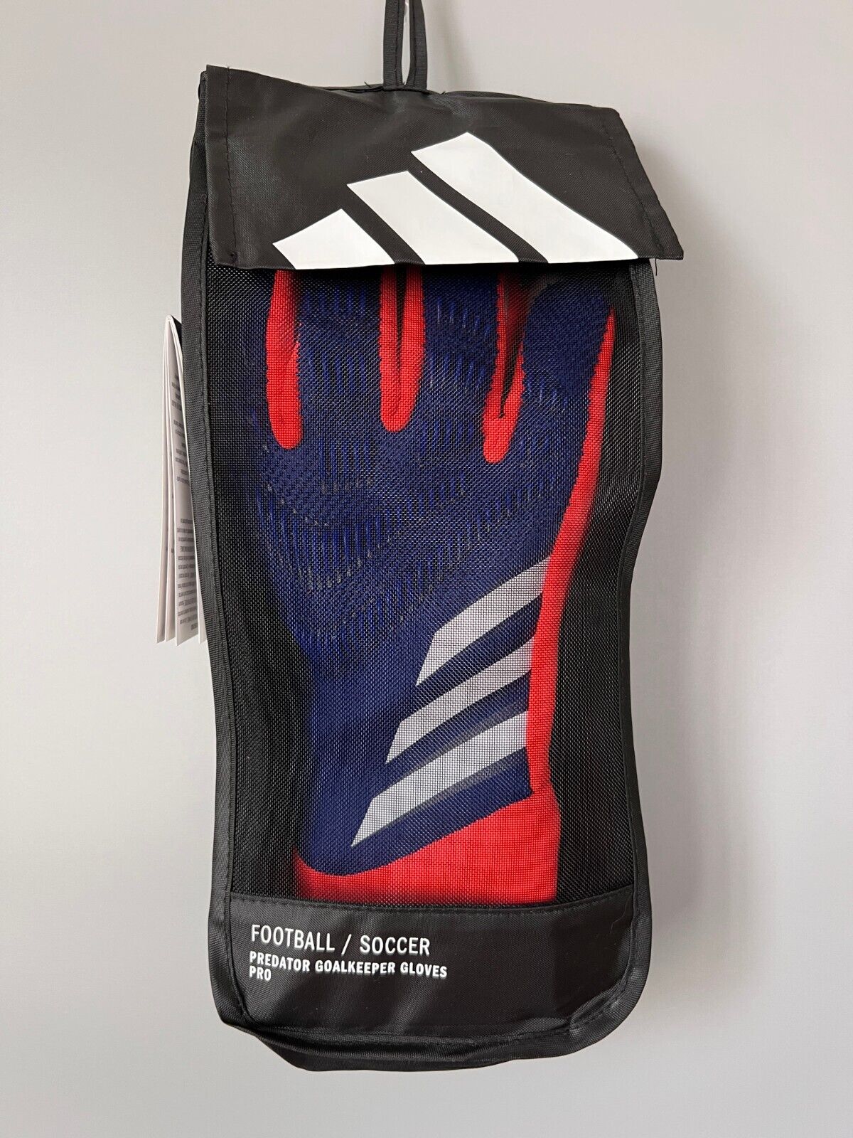 Adidas Predator PRO GL P Goalkeeper Gloves Lucid Blue IS7587 Mens Size 10