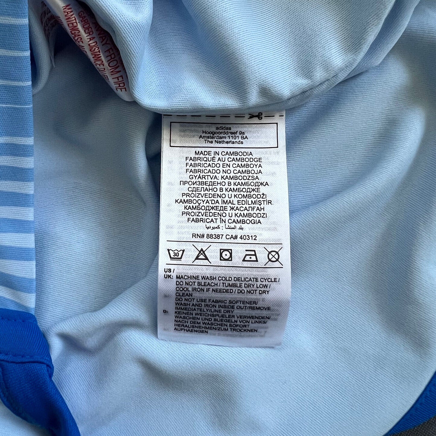 Spain Jersey 2022 2023 Away Size XS Boys Football Shirt Trikot Adidas