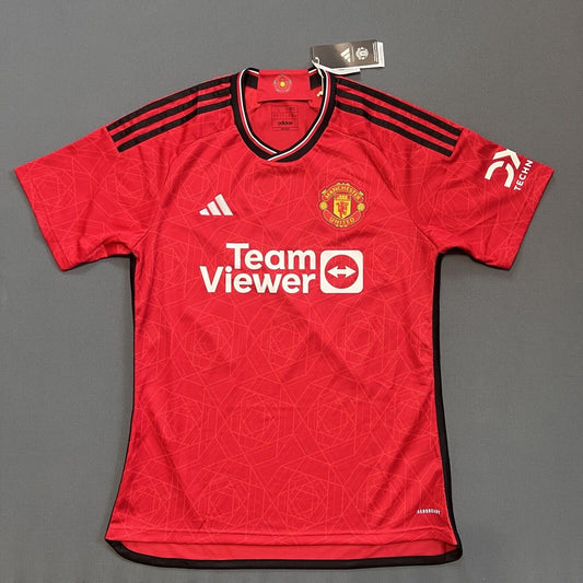 Manchester United Jersey 23/24 Home Mens Soccer Shirt IP1726 Adidas Size L