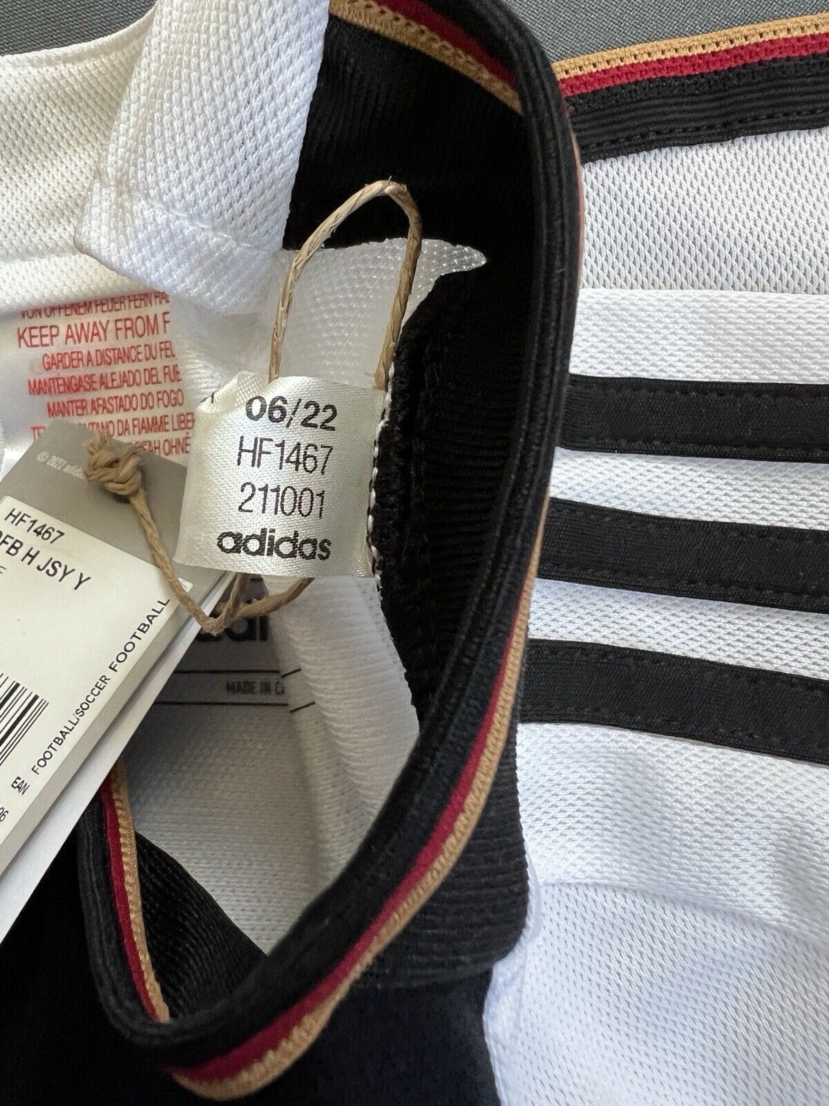 Germany Jersey 2023 Home Soccer Football Shirt Adidas HF1467 Boys Size XS