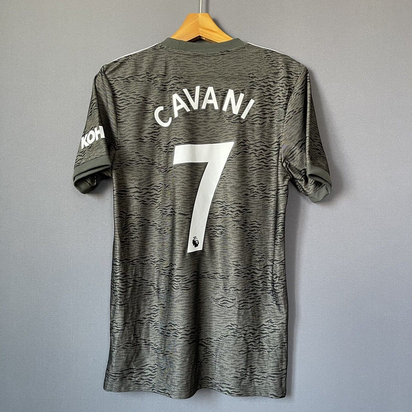 Cavani Manchester United Jersey 2020/21 Away Small Adidas Mens Shirt 